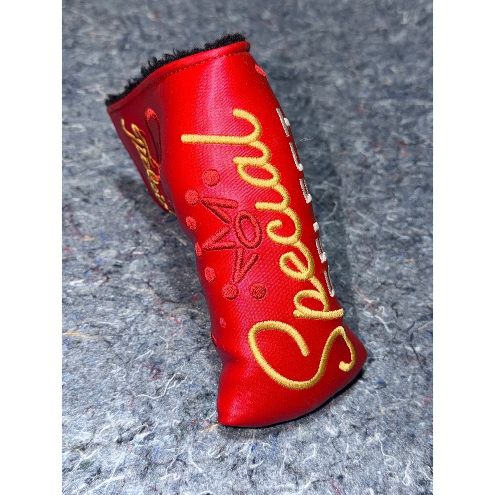 Scotty Cameron Special Select Putter Headcover Red Metallic Blade Titleist USA - Picture 4 of 6